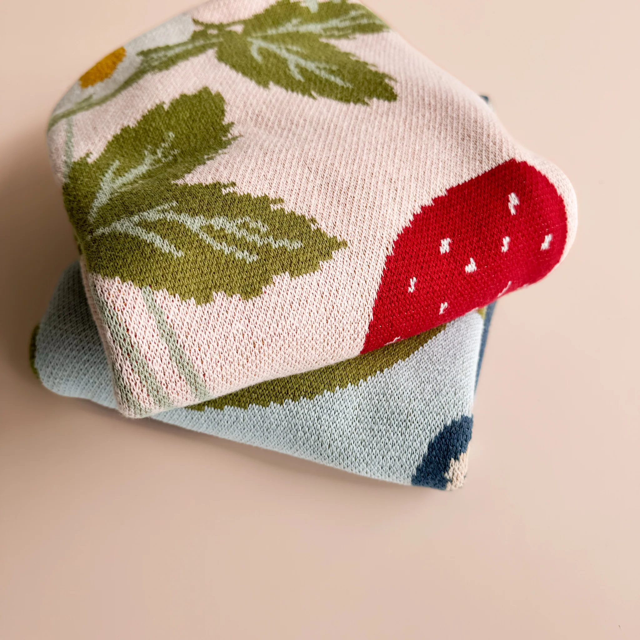 Blueberry Bear Bee Blanket | Organic Cotton - Image 8