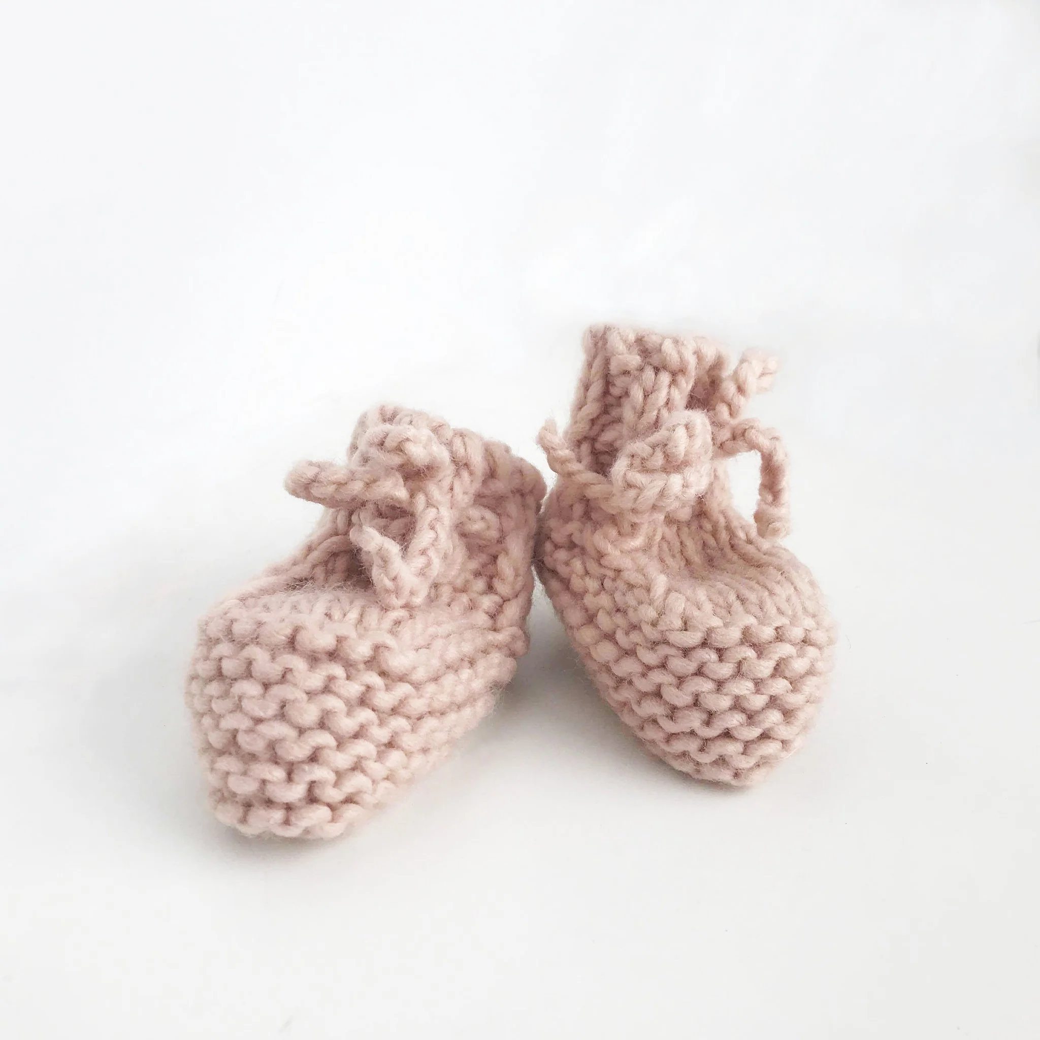 Classic Booties, Blush - Image 3
