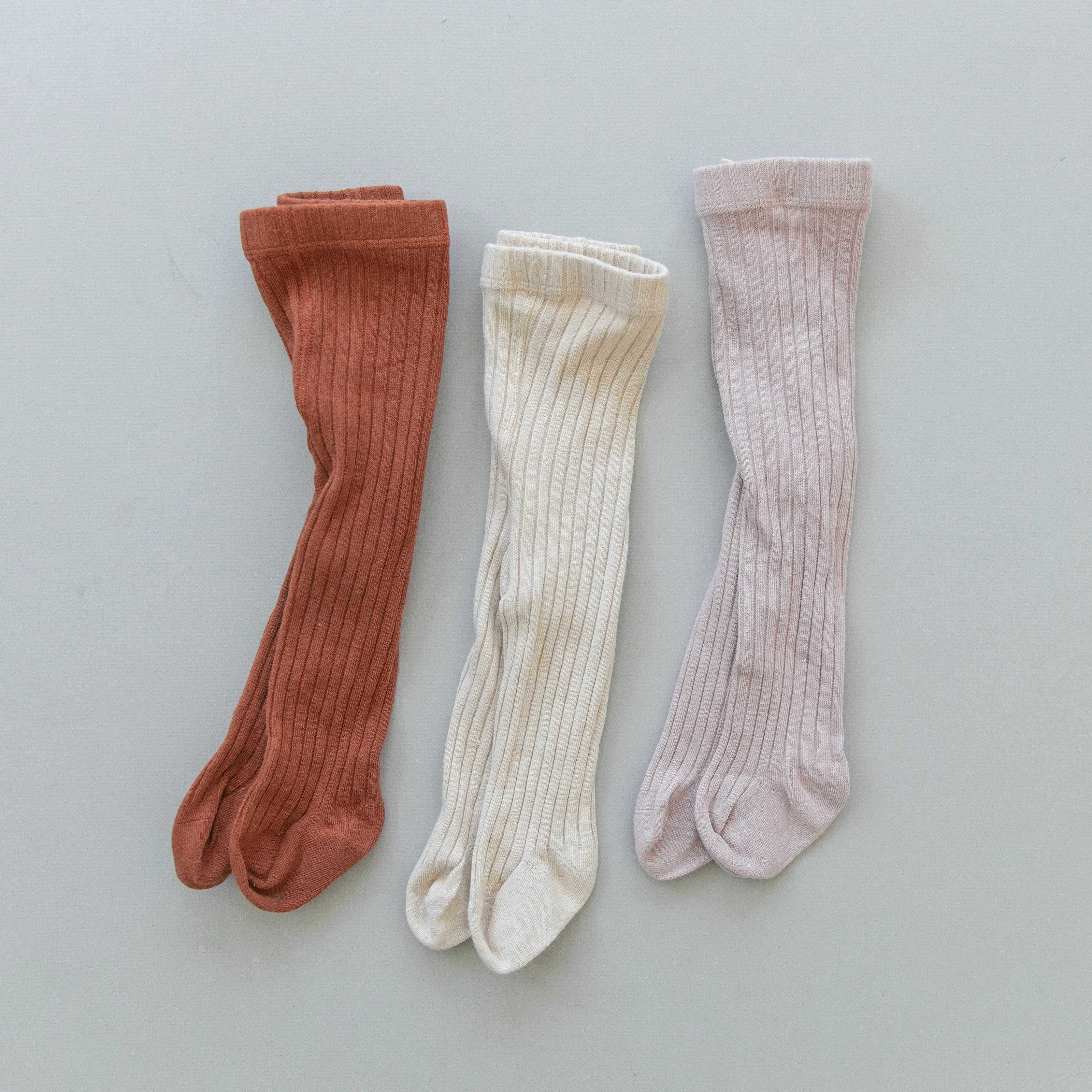 Cotton Tights, Cinnamon - Image 5