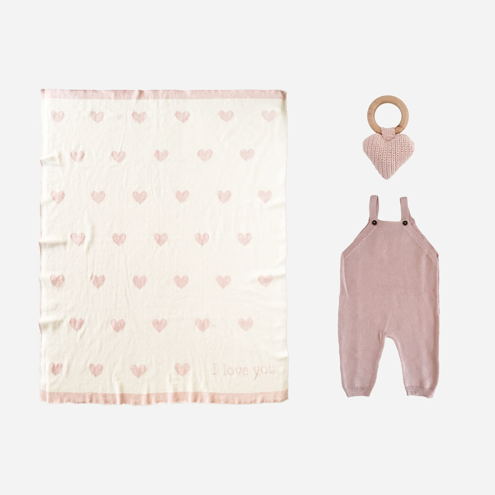 Heart I Love You Blanket Gift Set - Image 6
