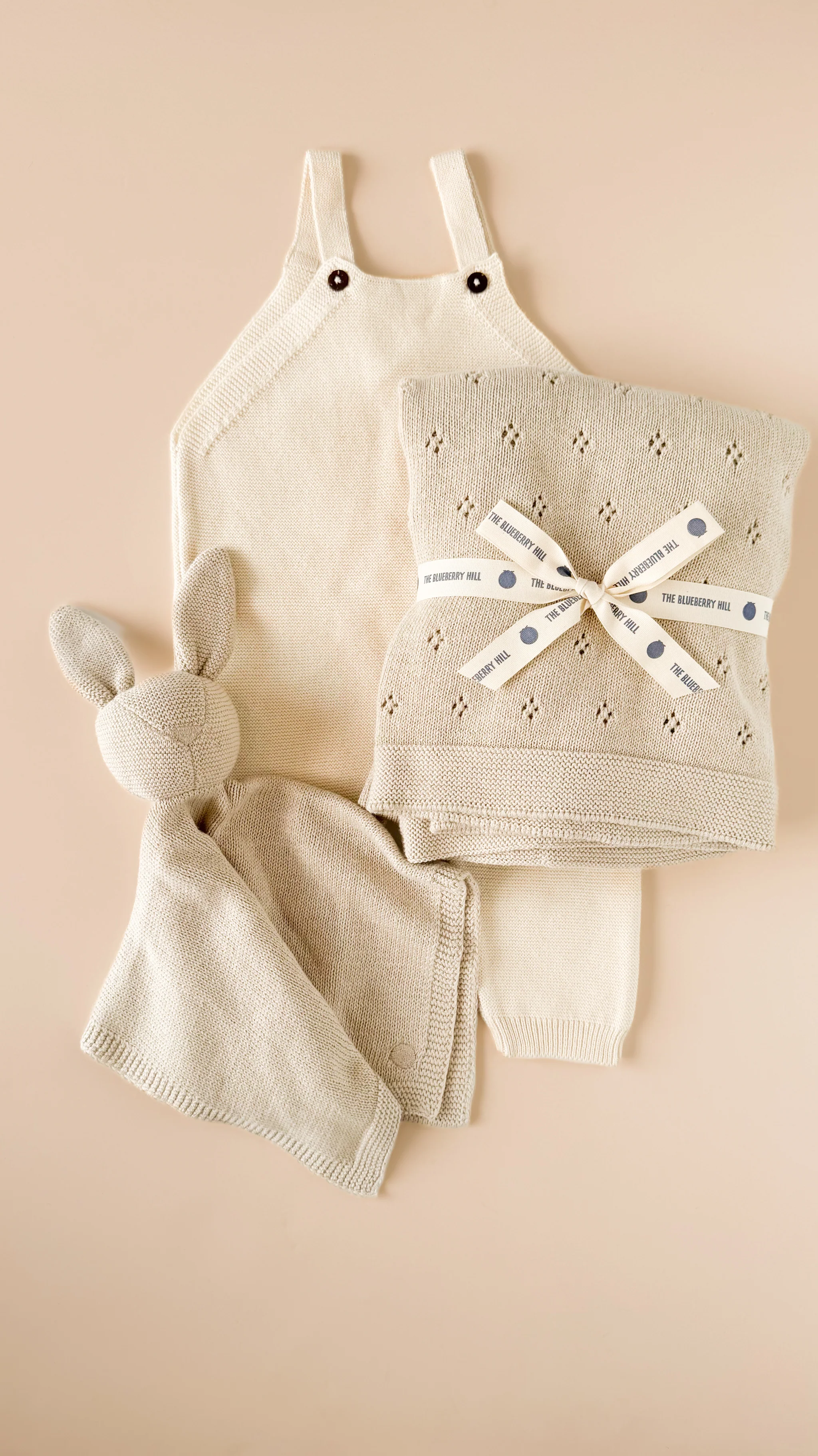 Heirloom Pique Blanket, Birch | Organic Cotton - Image 3